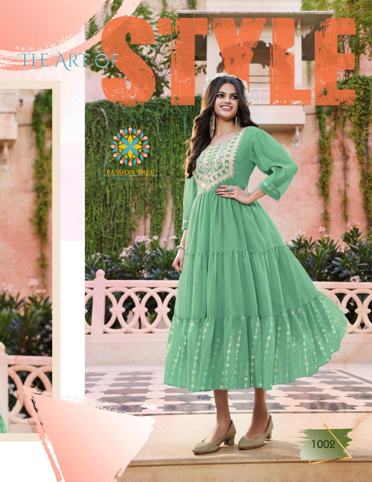 Flair Glory Vol 1 By Passion Tree Designer Kurti Catalog